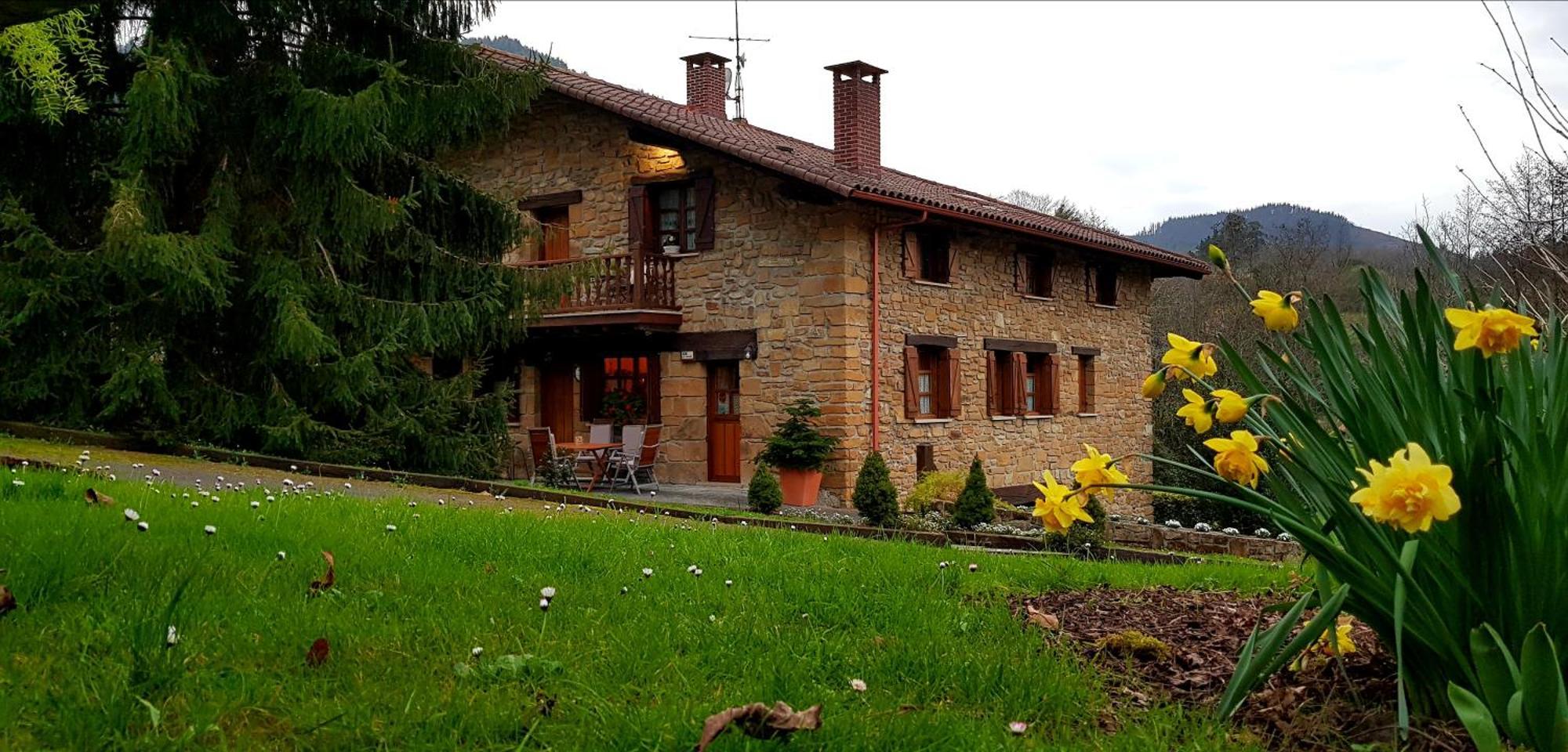 Agroturismo Iberreko Errota Muxika Esterno foto