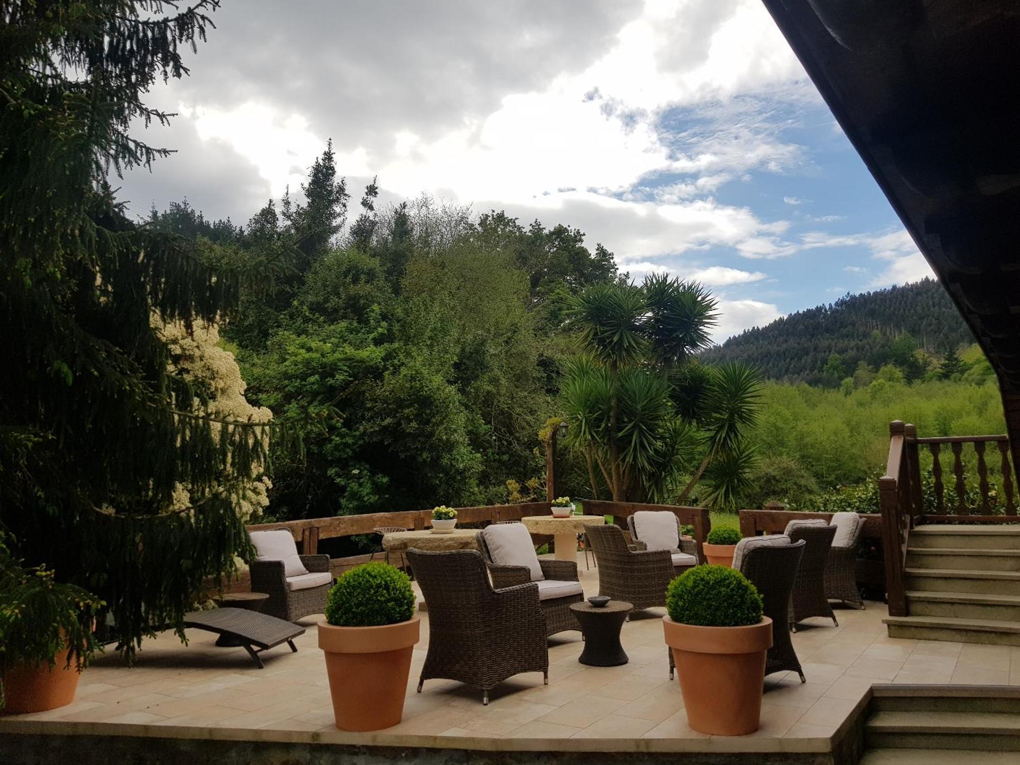 Agroturismo Iberreko Errota Muxika Esterno foto